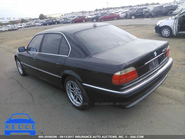 2000 BMW 740 WBAGH8347YDP07599 image 2