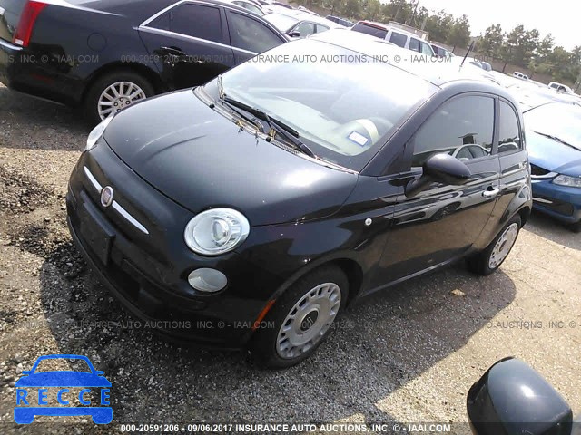 2013 Fiat 500 POP 3C3CFFAR2DT534688 image 1