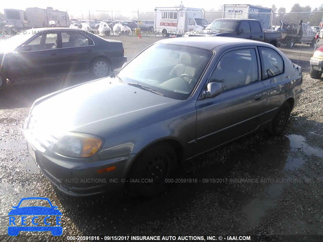 2005 Hyundai Accent GS KMHCG35CX5U348638 image 1