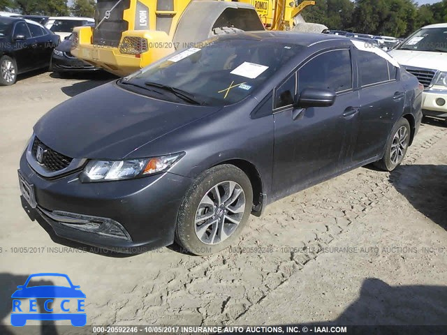 2015 Honda Civic 19XFB2F87FE001529 зображення 1