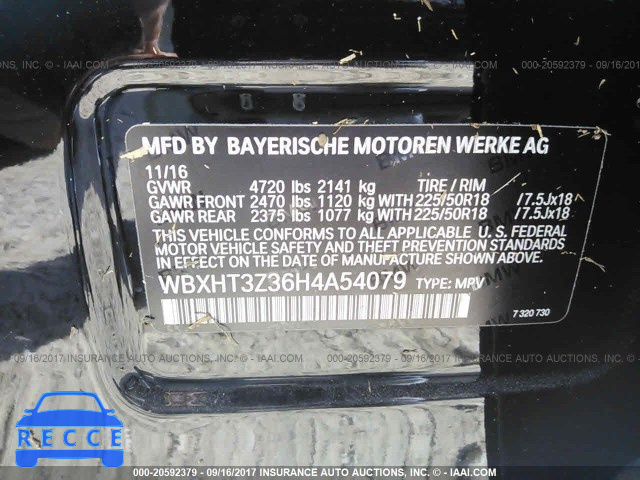2017 BMW X1 XDRIVE28I WBXHT3Z36H4A54079 image 8