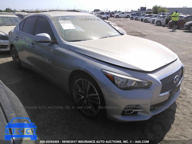 2014 Infiniti Q50 PREMIUM/SPORT JN1BV7AP3EM684270 зображення 0