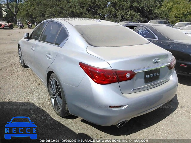 2014 Infiniti Q50 PREMIUM/SPORT JN1BV7AP3EM684270 зображення 2