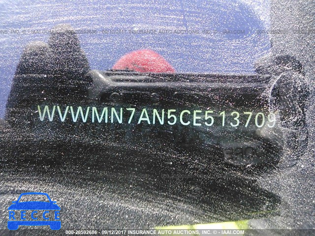 2012 Volkswagen CC SPORT/R-LINE WVWMN7AN5CE513709 image 8