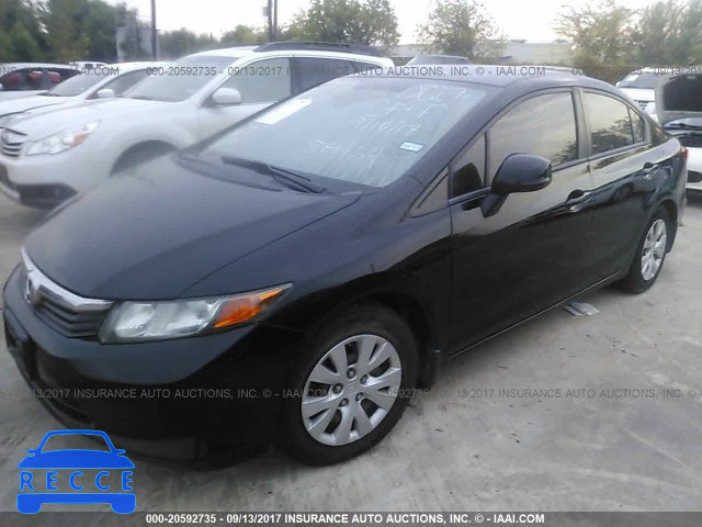 2012 Honda Civic 2HGFB2F52CH588424 зображення 1