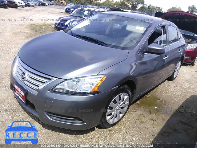 2015 Nissan Sentra 3N1AB7AP9FY278495 image 1