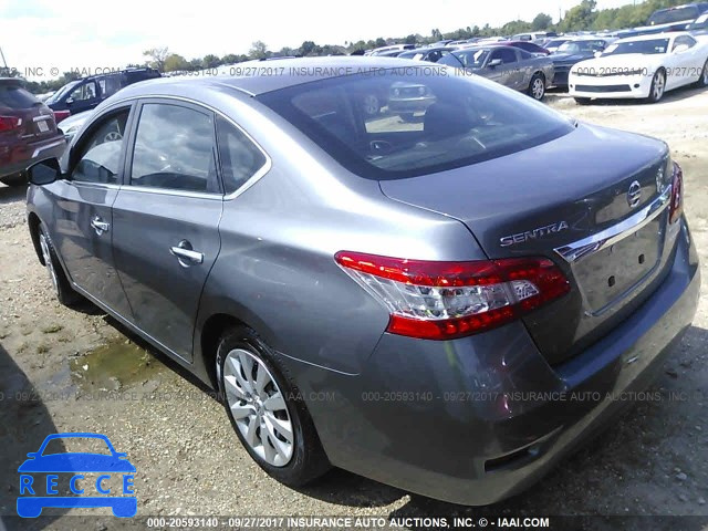 2015 Nissan Sentra 3N1AB7AP9FY278495 image 2