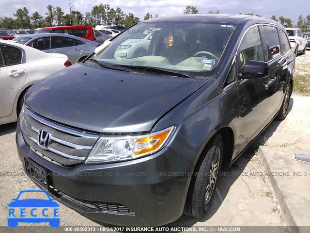 2013 Honda Odyssey EXL 5FNRL5H60DB067824 image 1