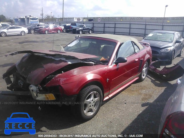 2002 FORD MUSTANG 1FAFP444X2F163397 image 1