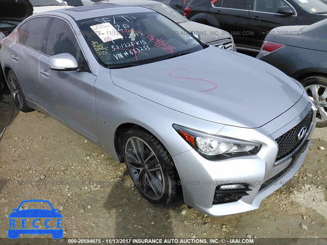 2014 Infiniti Q50 PREMIUM/SPORT JN1BV7AP2EM683255 зображення 0