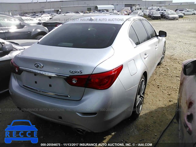 2014 Infiniti Q50 PREMIUM/SPORT JN1BV7AP2EM683255 зображення 3