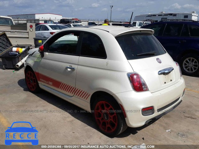 2013 FIAT 500 SPORT 3C3CFFBRXDT513392 зображення 2