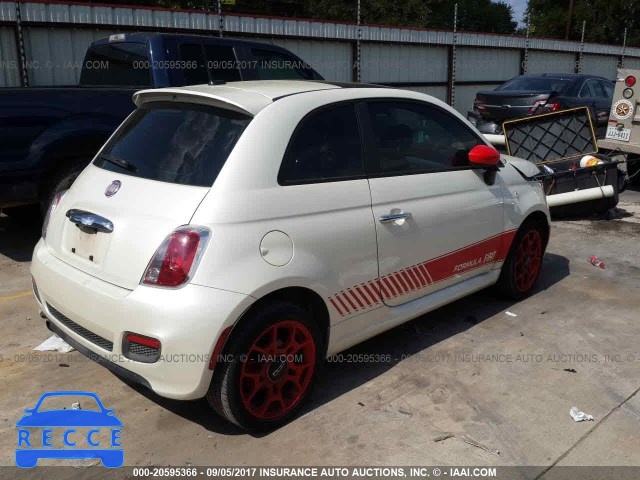 2013 FIAT 500 SPORT 3C3CFFBRXDT513392 зображення 3