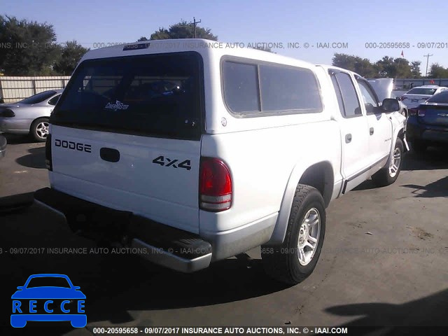 2002 DODGE DAKOTA QUAD SLT 1B7HG48N42S653251 image 3