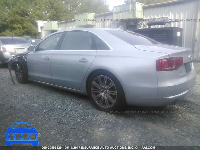 2012 Audi A8 L QUATTRO WAURVAFD3CN013659 image 2