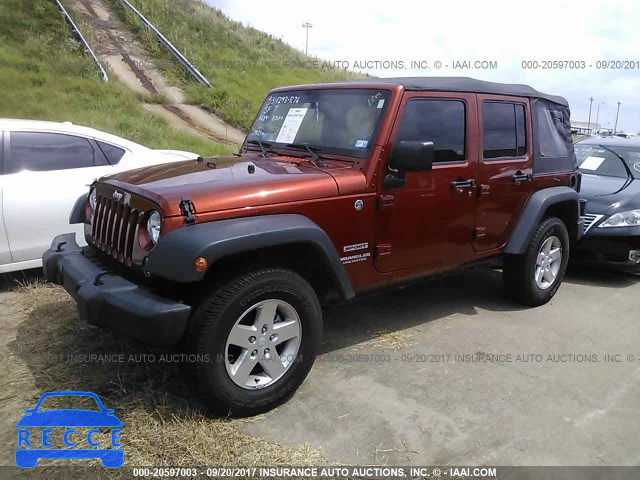 2014 Jeep Wrangler Unlimited SPORT 1C4BJWDG2EL299240 зображення 1