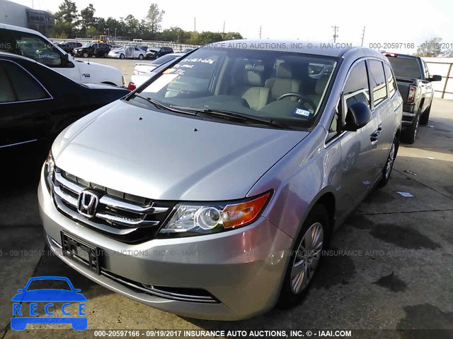 2016 Honda Odyssey LX 5FNRL5H22GB113171 image 1