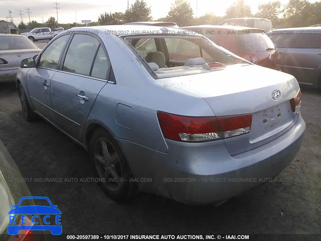 2007 Hyundai Sonata 5NPEU46F97H247124 image 2