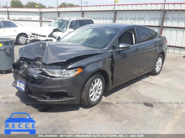 2017 FORD FUSION 3FA6P0G70HR406998 image 1