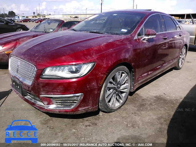 2017 LINCOLN MKZ HYBRID RESERVE 3LN6L5MU5HR632818 зображення 1