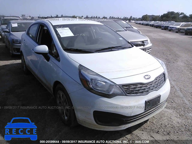 2014 KIA RIO LX KNADM4A36E6384468 Bild 0