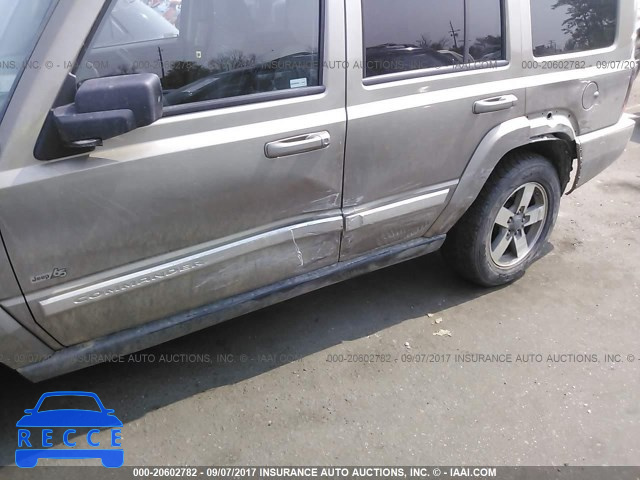 2006 JEEP COMMANDER 1J8HG48N66C281856 зображення 5