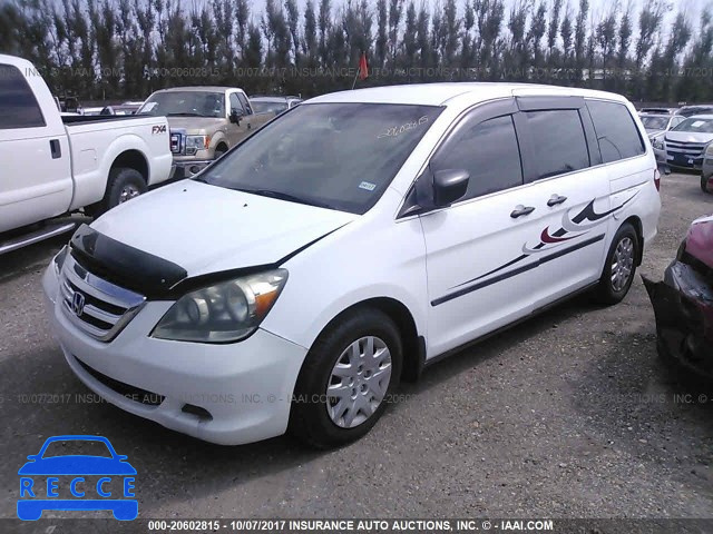 2005 Honda Odyssey 5FNRL38245B131768 зображення 1