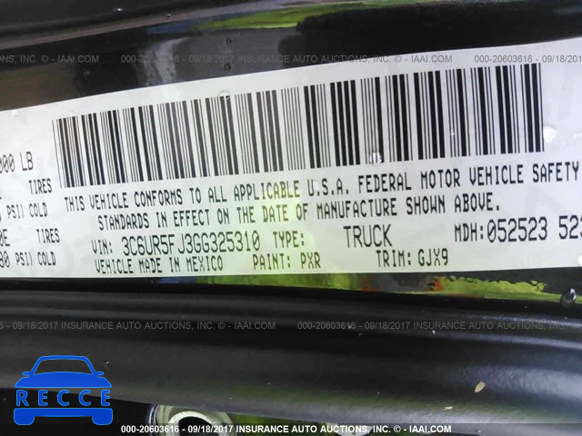 2016 RAM 2500 3C6UR5FJ3GG325310 image 8
