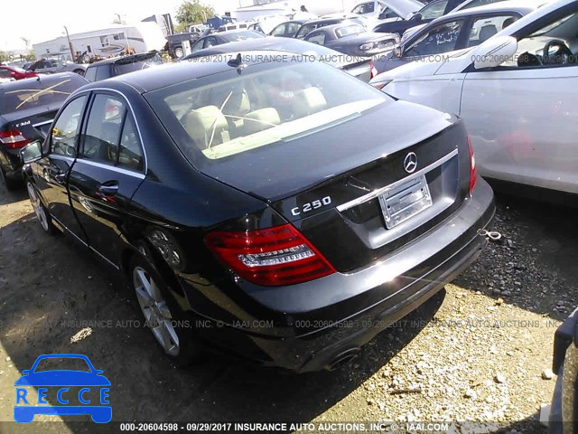 2014 Mercedes-benz C 250 WDDGF4HB7EA957131 image 2