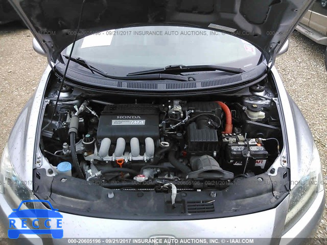 2011 Honda CR-Z EX JHMZF1D60BS002962 image 9