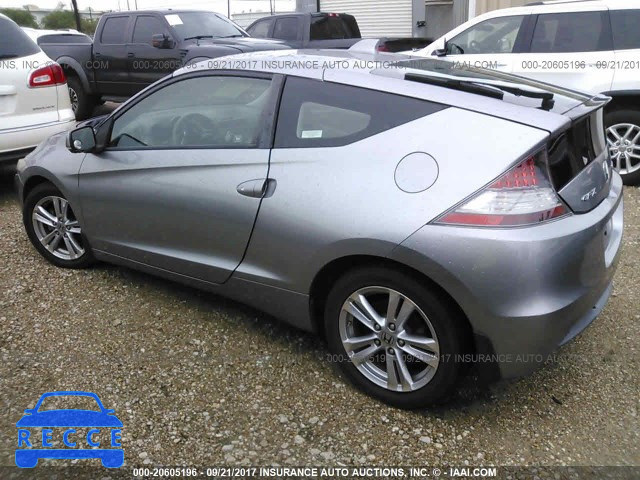 2011 Honda CR-Z EX JHMZF1D60BS002962 image 2