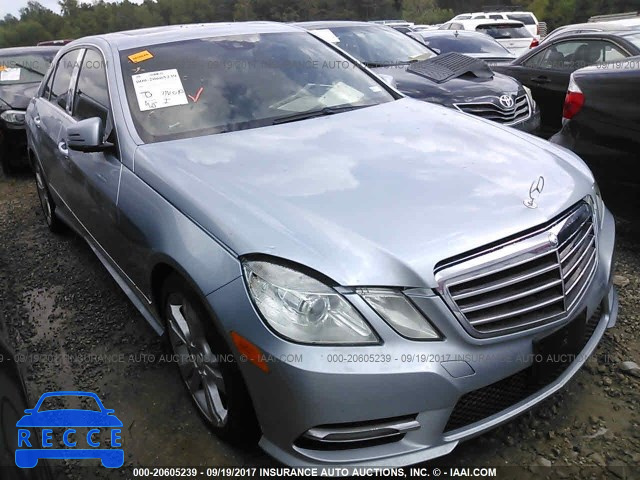 2013 Mercedes-benz E 350 WDDHF5KB3DA741715 image 0