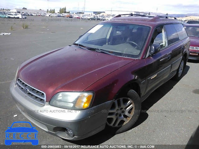 2002 Subaru Legacy 4S3BH675X27606986 Bild 1