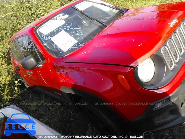 2015 Jeep Renegade ZACCJBAT8FPB33784 зображення 3