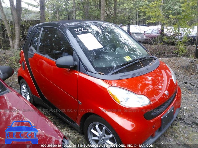 2008 Smart Fortwo PASSION WMEEK31X38K097712 зображення 0