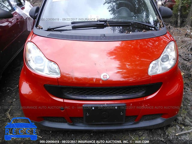 2008 Smart Fortwo PASSION WMEEK31X38K097712 image 5
