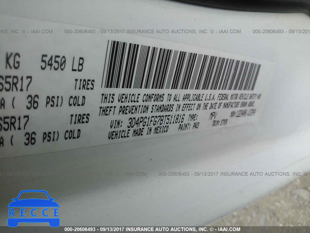 2011 Dodge Journey 3D4PG1FG7BT511816 image 8