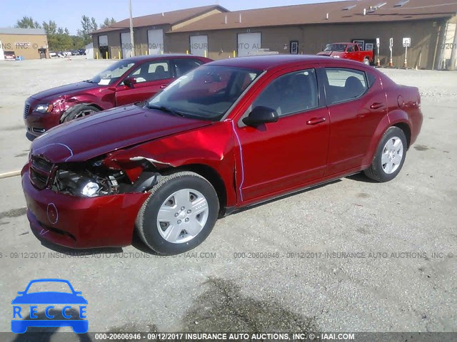 2008 DODGE AVENGER 1B3LC46K98N262894 image 1