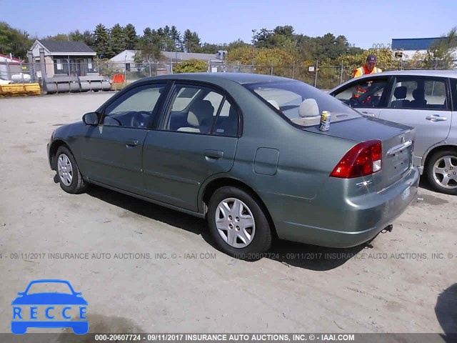 2003 HONDA CIVIC 2HGES16563H606655 image 2