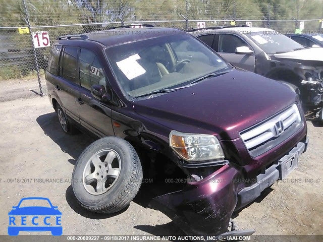 2007 Honda Pilot 2HKYF18727H524756 зображення 0