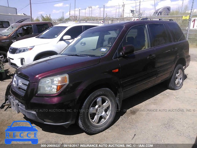 2007 Honda Pilot 2HKYF18727H524756 зображення 1