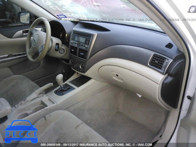 2008 Subaru Impreza 2.5I JF1GH61608H810325 зображення 4