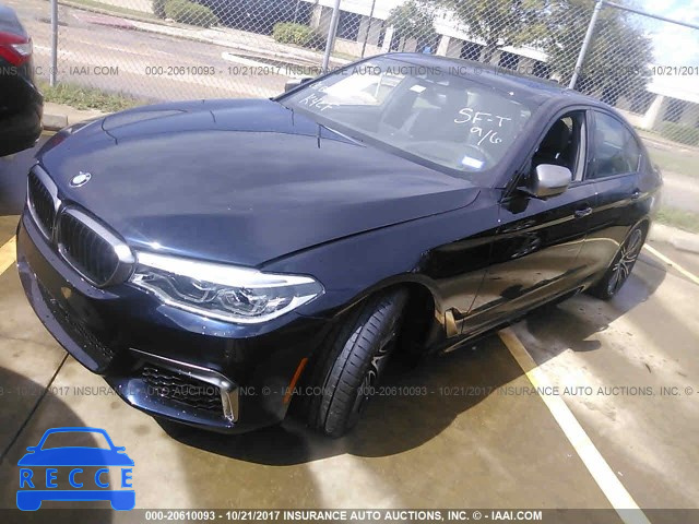 2018 BMW M550XI WBAJB9C55JG463915 image 1