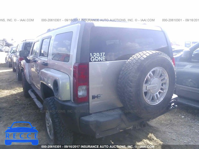 2007 Hummer H3 5GTDN13E278252224 image 2