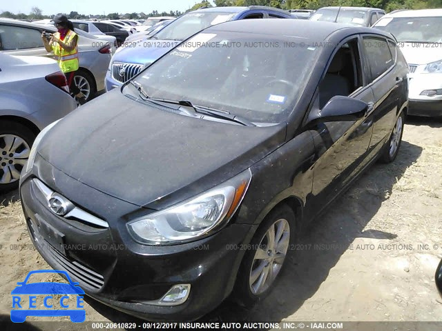 2012 Hyundai Accent KMHCU5AE1CU003779 image 1