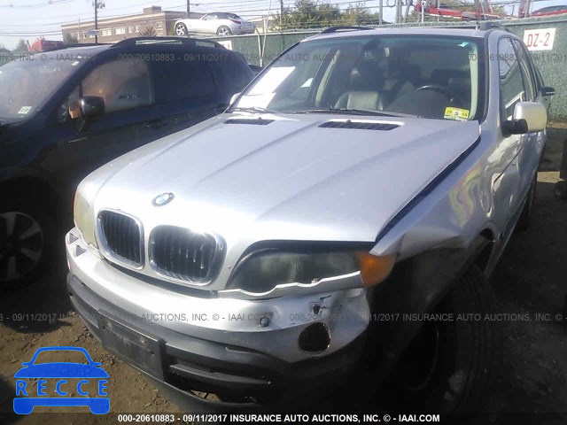 2002 BMW X5 3.0I 5UXFA53512LP48428 зображення 1