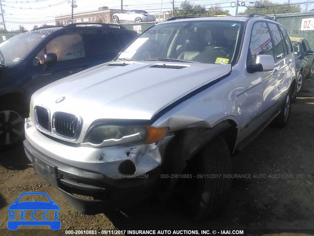 2002 BMW X5 3.0I 5UXFA53512LP48428 зображення 5