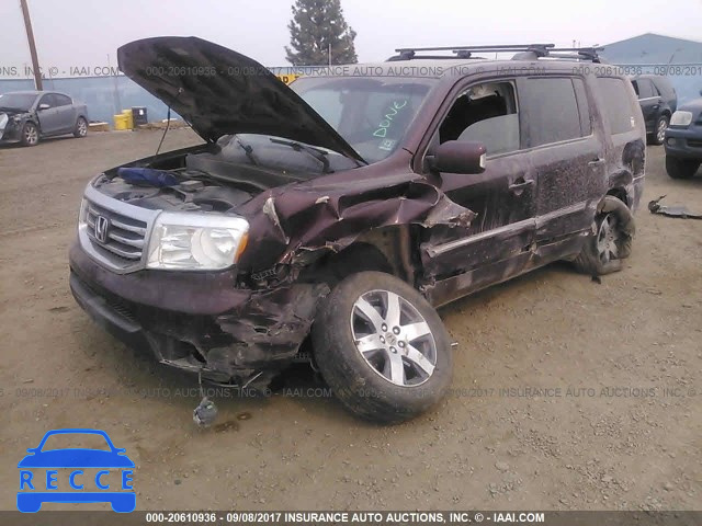 2012 Honda Pilot TOURING 5FNYF4H90CB075069 image 1