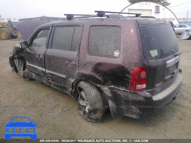 2012 Honda Pilot TOURING 5FNYF4H90CB075069 image 2