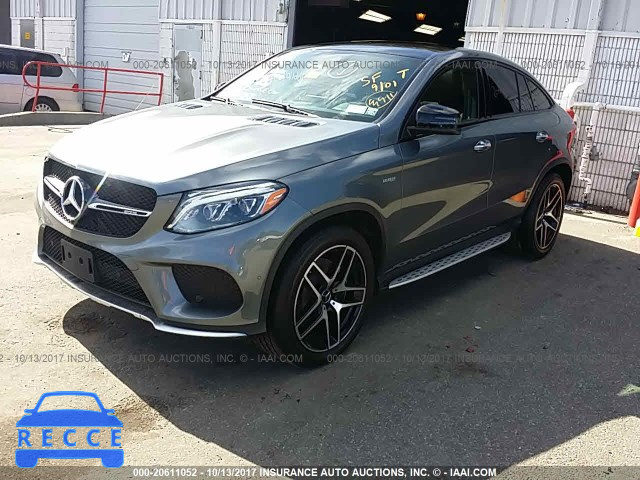 2017 MERCEDES-BENZ GLE COUPE 43 AMG 4JGED6EB4HA084672 зображення 1